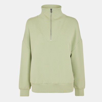 блуза,дамски,ежедневни,облекла,varley,hawley,half,zip,sweatshirt,snow,sage