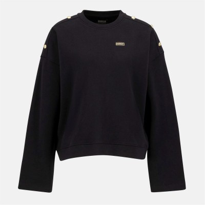 блуза,дамски,горнища,с,качулка,дамски,ежедневни,облекла,barbour,international,juliana,sweatshirt,black