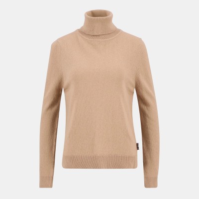 пуловер,дамски,плетени,дрехи,barbour,pendle,roll,neck,jumper,p,camel,hessian