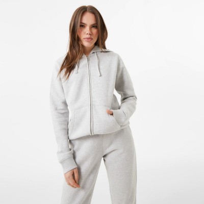 суичър,дамски,горнища,с,качулка,jack,wills,astbury,pheasant,logo,zip,hoodie,grey,marl
