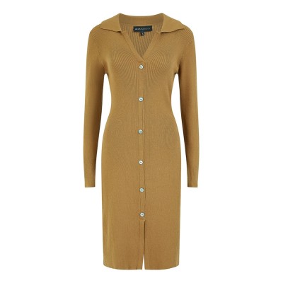 рокля,дамски,поли,и,рокли,дамски,плетени,дрехи,mela,london,mela,knitted,dress,ld99,camel