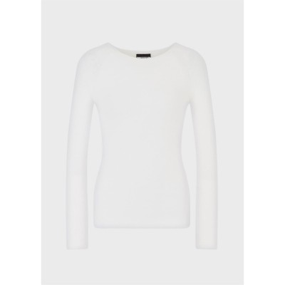 дамски,горнища,с,качулка,дамски,ежедневни,облекла,emporio,armani,emporio,maglia,ld99,bianco,caldo