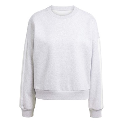 дамска,блуза,дамски,блузи,adidas,essentials,studio,lounge,3,stripes,sweatshirt,womens,grey