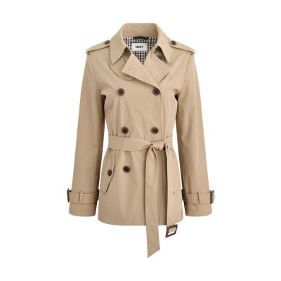 дамски,якета,и,палта,dkny,women,s,a38,mid,trench,outerwear,long,sleeve,knee,length,coat,classic,khaki