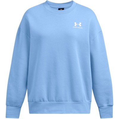 дамска,поларена,блуза,разпродажба,under,armour,дамски,блузи,дамски,облекла,размер,under,armour,armour,essential,fleece,os,crew,sweatshirt,womens,blue