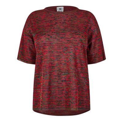 тениска,дамски,горнища,с,качулка,дамски,ежедневни,облекла,missoni,knit,t,shirt,multi