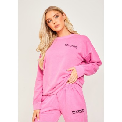 блуза,дамски,блузи,missy,empire,empire,text,oversized,sweatshirt,pink