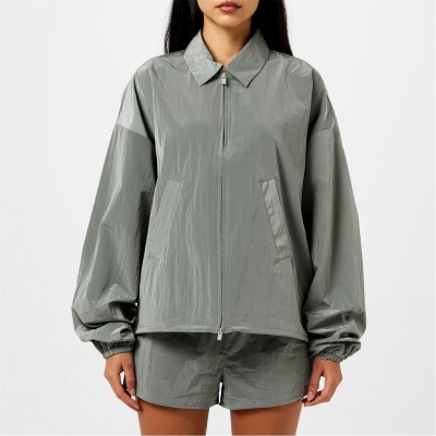 яке,дамски,якета,и,палта,fear,of,god,essentials,women's,fear,of,god,essentials,shell,long,sleeve,full,zip,2,pockets,bomber,jacket,seal