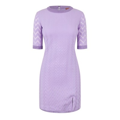 рокля,дамски,поли,и,рокли,дамски,плетени,дрехи,missoni,women's,jacquard,cotton,blend,mini,jumper,dress,lavender
