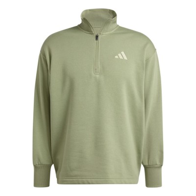 дамска,поларена,блуза,разпродажба,adidas,дамски,блузи,adidas,all,szn,fleece,loose,quarter,zip,sweatshirt,womens,tent,green,f16