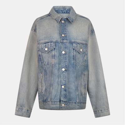 яке,дамски,якета,и,палта,good,american,women's,os,denim,jacket,indigo927