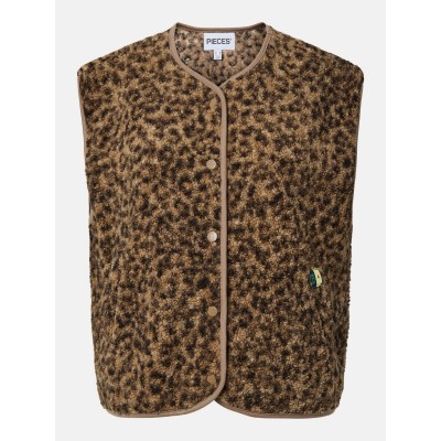дамски,жилетки,pieces,katty,teddy,v,ld63,tannin,leopard