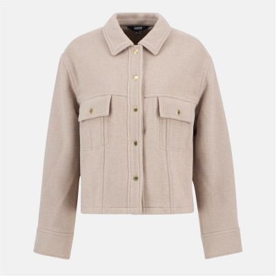 риза,с,дълъг,ръкав,дамски,якета,и,палта,barbour,international,women's,chloe,long,sleeve,2,pocket,overshirt,oat