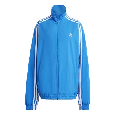 дамски,горнища,с,качулка,дамски,ежедневни,облекла,adidas,originals,full,zip,fleece,blue