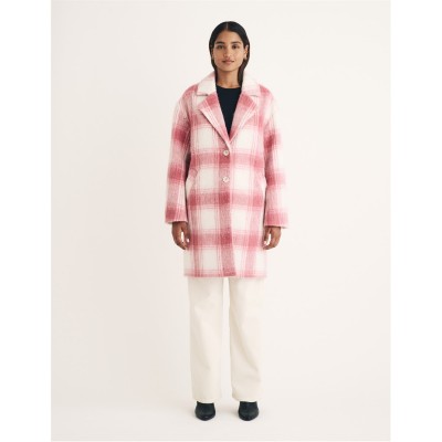 палто,дамски,якета,и,палта,nobodys,child,nc,coat,wool,chk,ld99,pink
