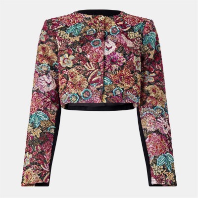 дамски,якета,и,палта,ted,baker,embel,jacq,crop,ld99,black