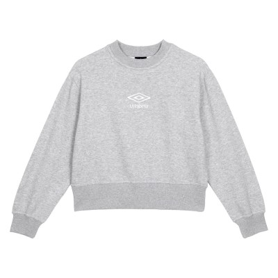 блуза,дамски,блузи,umbro,boxy,sweatshirt,women's,grey,marl,white