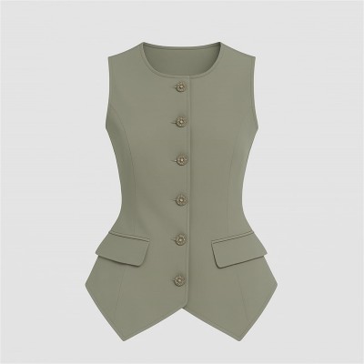 елек,дамски,облекла,размер,i,saw,it,first,button,waistcoat,khaki