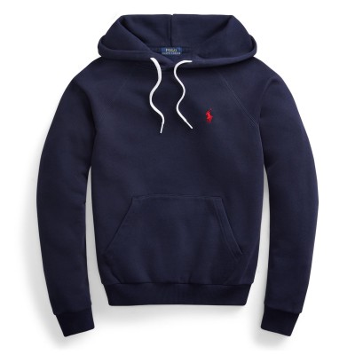 суичър,дамски,ежедневни,облекла,polo,ralph,lauren,pony,fleece,hoodie,cruise,navy