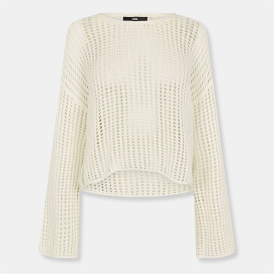 дамска,плетена,блуза,дамски,плетени,дрехи,дамски,топове,vans,mila,open,knit,crop,crew,marshmallo,knitted,top,womens,marshmallow