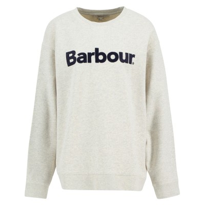 дамска,блуза,barbour,womens,hartland,sweatshirt,cloud,marl