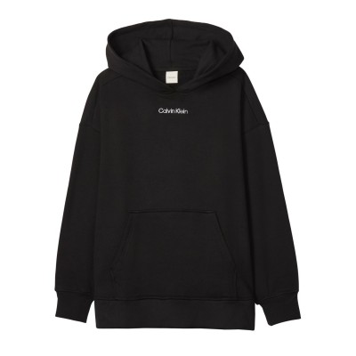суичър,дамски,горнища,с,качулка,дамски,ежедневни,облекла,calvin,klein,women's,overhead,hoodie,black