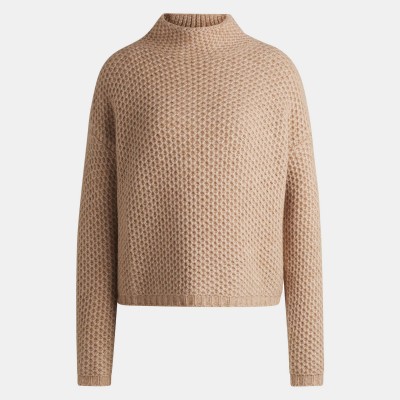дамска,плетена,блуза,дамски,топове,hugo,women,s,safineynny,fitted,crew,neck,knitted,top,open,beige