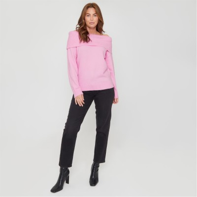 дамски,топове,be,you,you,bardot,jmper,ld44,pink