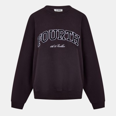 дамска,блуза,4th,and,reckless,women,s,leon,crew,sweatshirt,chocolate