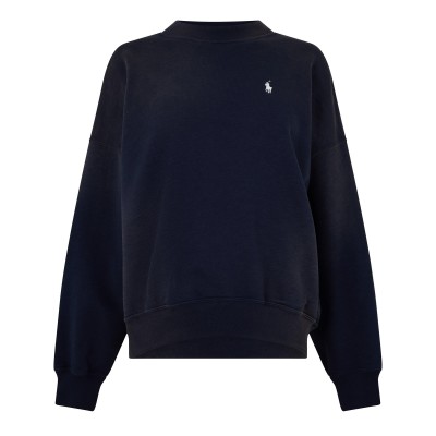 дамска,блуза,дамски,ежедневни,облекла,polo,ralph,lauren,women,s,crew,sweatshirt,newport,navy