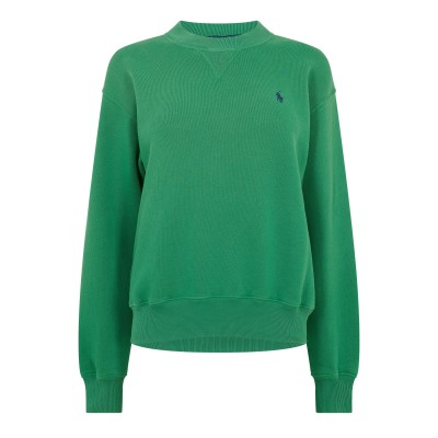 дамска,блуза,дамски,ежедневни,облекла,polo,ralph,lauren,women,s,crew,sweatshirt,bright,clover