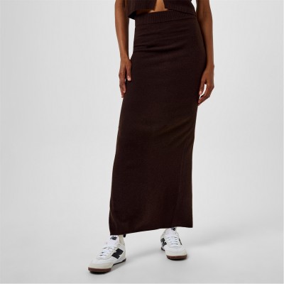 пола,дамски,плетени,дрехи,jack,wills,maxi,knit,skirt,ld44,cocao