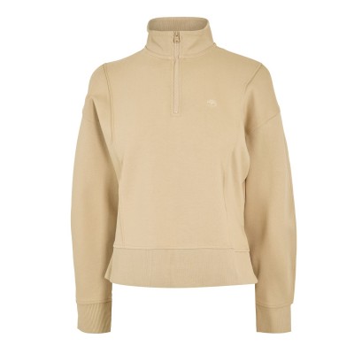 блуза,дамски,горнища,с,качулка,дамски,ежедневни,облекла,timberland,timberland,lush,1,4,zip,sweatshirt,black,safari