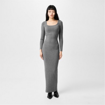 дамски,плетени,дрехи,jack,wills,squr,neck,ls,maxi,ld44,charcoal,marl