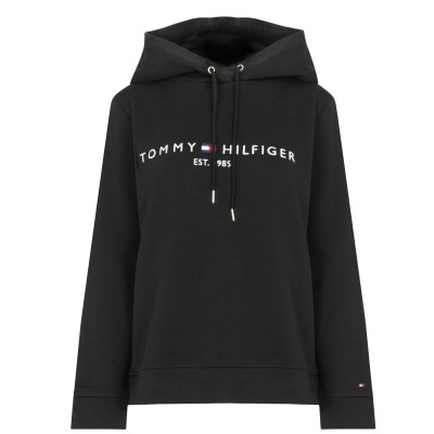 суичър,дамски,горнища,с,качулка,дамски,ежедневни,облекла,tommy,hilfiger,essential,hilfiger,hoodie,black,bds