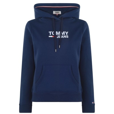 суичър,дамски,пижами,дамски,блузи,tommy,jeans,logo,hoodie,black,iris