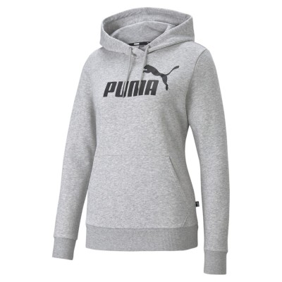 дамски,суичър,дамски,горнища,с,качулка,puma,logo,ladies,hoody,grey