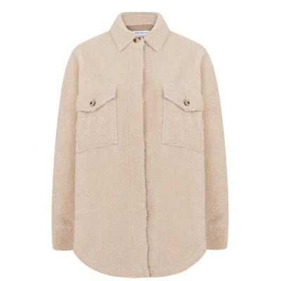 яке,дамски,якета,и,палта,good,american,cozy,sherpa,jacket,tusk