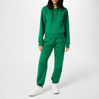 lacoste,essential,zip,hoodie,green,cnq