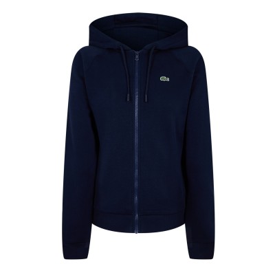 суичър,дамски,горнища,с,качулка,дамски,ежедневни,облекла,lacoste,zip,through,hoodie,navy