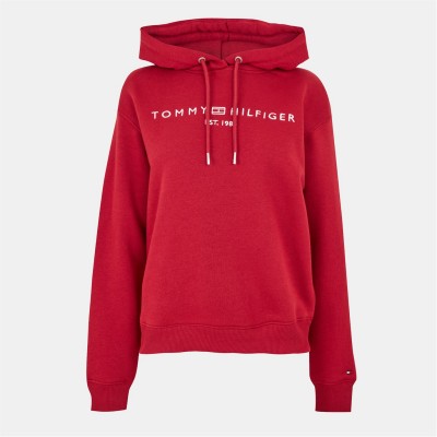 суичър,дамски,горнища,с,качулка,дамски,ежедневни,облекла,tommy,hilfiger,regular,fit,modern,hoodie,regatta,red