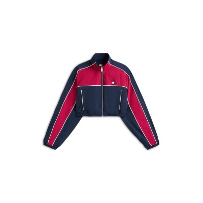 дамски,горнища,с,качулка,дамски,ежедневни,облекла,дамски,топове,дамски,екипи,tommy,jeans,tj,nylon,pipe,jkt,ld61,lavish,cerise