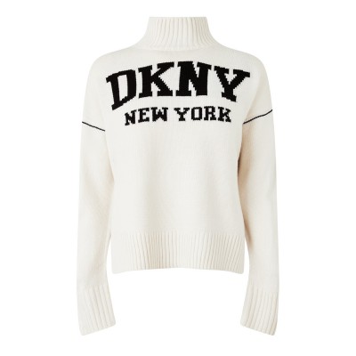 пуловер,дамски,плетени,дрехи,dkny,logo,knitted,jumper,eggnog