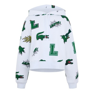 дамски,горнища,с,качулка,дамски,ежедневни,облекла,lacoste,lacoste,hol,aop,hd,ld32,white,multi