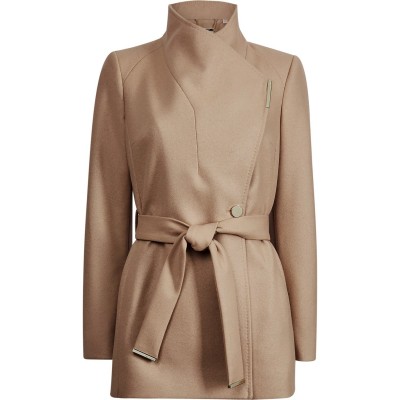 дамски,якета,и,палта,ted,baker,roses,wool,wrap,coat,camel