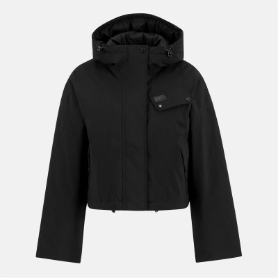 дамски,якета,и,палта,barbour,international,women's,atlanta,cropped,waterproof,rain,anorak,black
