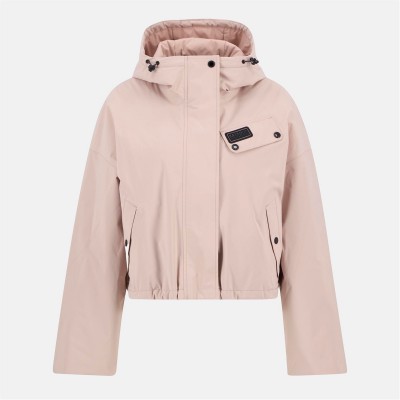 дамски,якета,и,палта,barbour,international,women's,atlanta,cropped,waterproof,rain,anorak,rose,quartz