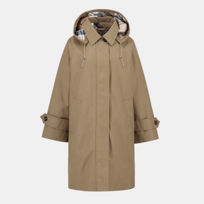 дамски,якета,и,палта,barbour,women,s,sadie,waterproof,long,sleeve,rain,anorak,brown,tartan