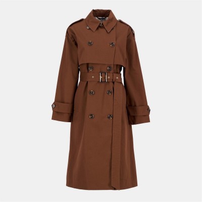 дамски,якета,и,палта,barbour,women's,aoife,showerproof,double,breasted,long,sleeve,rain,anorak,vicuna,tartan