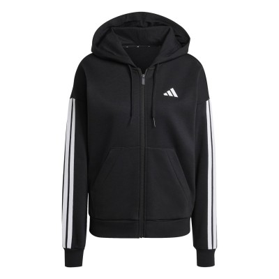 горнище,adidas,women's,full,zip,hoodie,tracksuit,top,black,white